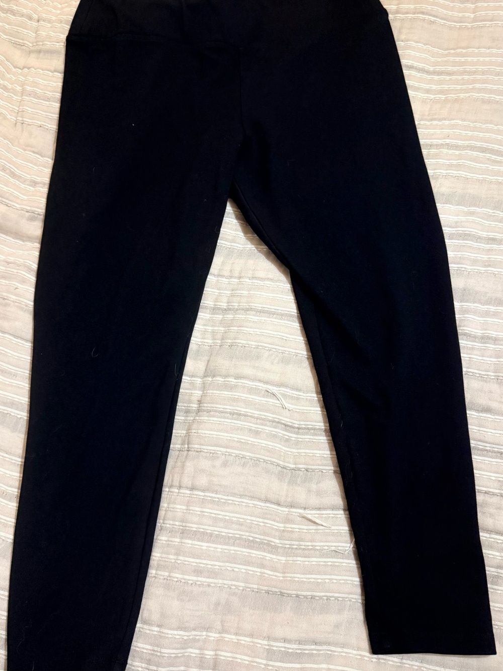 Lou & Grey Black Knit Top with Logo